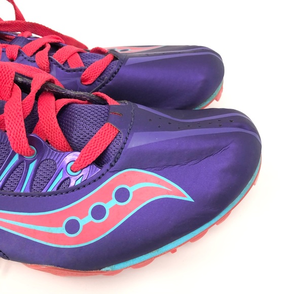 Saucony Womens Spitfire Racing Running Shoes Sz 9 - Picture 6 of 15